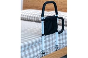 LIKEUDO Erwachsene Bettgitter Aufstehhilfe Ältere Bettgriff Senioren Bett Haltegriff Bett Seitenschutz Bett Schutzgeländer