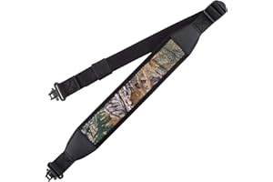 BOOSTEADY Correa de la Pistola Rifle de Dos Puntos con Giratorios,Correa de Hombrera Duradera, ajustador de Longitud