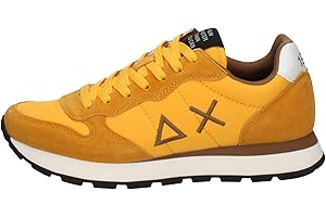 SUN68 Z44101 Sneakers Con Lacci In Tessuto/camoscio Uomo