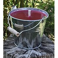 2 STÜCK, Outdoorkerze, Gartenkerze, Brenntopf, Feuertopf, Feuerschale, Brennschale, Durchmesser 13 cm, Brenndauer 30 Std.