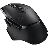 Logitech G502 X LIGHTSPEED Kabellose Gaming-Maus - Optische Maus mit optisch-mechanischen LIGHTFORCE Hybridschaltern, HERO 25