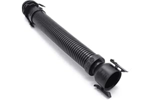 FRUNIMALL Tubo di sfiato per filtro dell'aria, filtro dell'aria per auto Turbo OE 13717810772 13717803842 per BM-W N47 N57 13717803842 (nero)