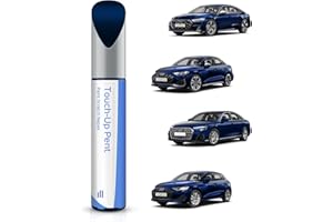 PARTS4EV LX5H/2D Navarra Blau Metallic Ausbesserungsfarbe – Exakte Übereinstimmung für Audi TT/S6/TTS Quattro/S7/S8/A3/S3– Ausbesserung von Kratzern und Abplatzungen