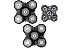 ANEELV Set med 2 reservblad för rakapparat, kompatibel med Remington Balder Pro RX5, XR1500, XR1501, XR7000 – Rakblad för ska