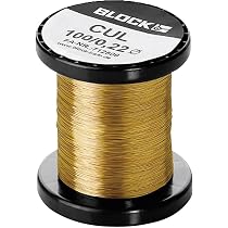 Fil Magnétique 42 AWG - Cuivre émaillé 0,06mm, 226,8g, Indice 155°C - 14