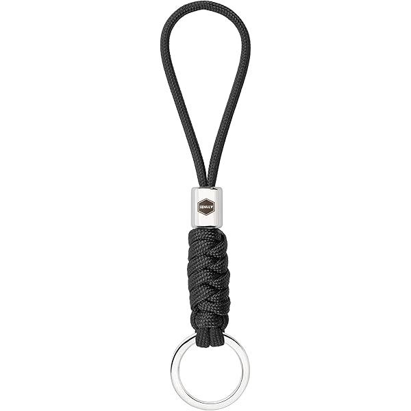 PATIKIL Bracciale Portachiavi In Pelle Intrecciata Viola – Cinturino Da Polso Con Moschettone Per Chiavi, Borse E Accessori Outdoor