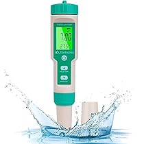 Flintronic Digital Ph Meter 0 01ph High Accuracy Ph Tester 2 Reading Accuracy Ph Temp Water Testers Ph Meters For Household Drinking Water Pool Hydroponics Aquarium