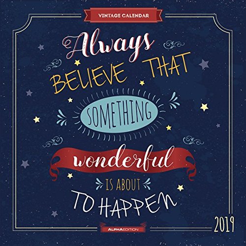 Preisvergleich Produktbild Vintage 2019 - Broschürenkalender