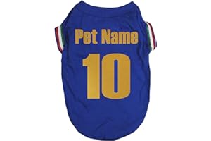 Petitebelle Personalize Maglietta per Cucciolo a Tema Nazionale (Italia-1, X-Large)