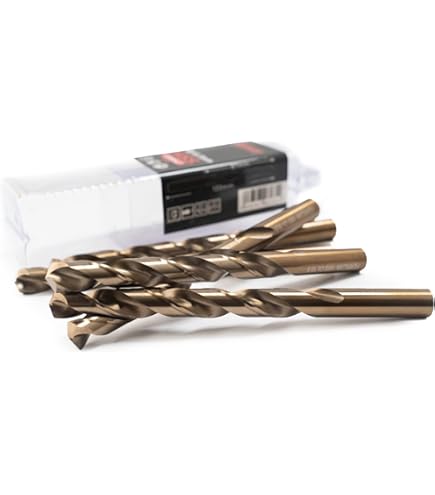 Ferrcan HSS DIN338 boorset M2 metaalboor, spiraalboor, boor voor staal, metaal, gietijzer en harde kunststoffen (Verpakking van 10 stuks per maat) (5.5mm