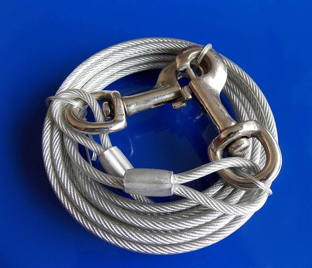 Beeztees Eastland Köpekler İçin Bahçe Bağlama Halatı, 3 M