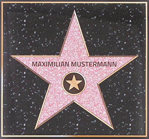 Persönlicher Hollywood Stern Walk of Fame Stil – Star of Fame Urkunde mit Name und Holzrahmen 46 x 36cm - 3