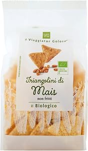 TRIANGOLINI DI MAIS Senza Lievito il Viaggiator Goloso il Biologico 90g
