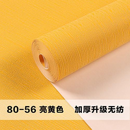 Modern minimalist wall paper 3D non-woven cloth of embossed color wallpaper bedroom living room TV diatomite Nai pure color wallpaper ,80-56
