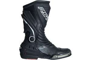 RST Tractech Evo 3 WP Sport Bottes de moto, schwarz, 43