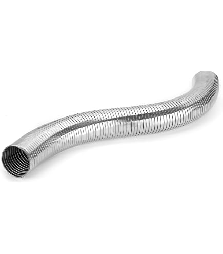 Tuyau Échappement Acier Inoxydable 45mm 1m - Tube Rond Épaisseur 1.2mm SAMMA PARTS Modulaire