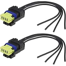 ECSiNG Kraftstoffpumpen Kabelbaum 4-polig - Stecker 8201348602 Für Citroën, Peugeot, Renault