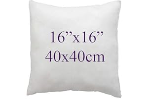 A&R COLLECTIBLES AR HOLLOW FIBRE CUSHION PADS INSERT FILLERS, SIZE 16"X16"