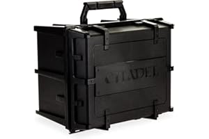 Games Workshop 99239999075 Citadel Battle Figure Case, Black