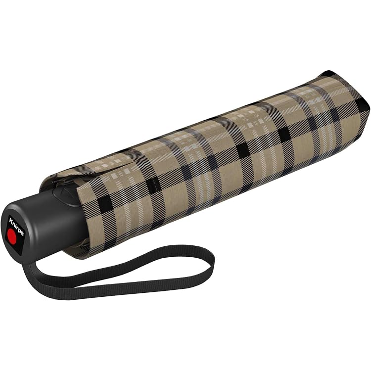 Parapluie Poche Knirps Léger - Résistant Vent 100km/h - 19cm Fermé - 90cm Ouvert - Housse Incluse