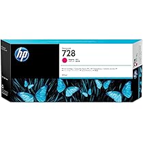 HP 728 F9J68A Matte Black 300-ml Genuine Ink Cartridge, High