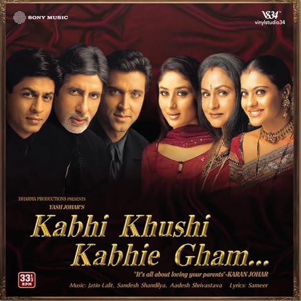 KABHI KHUSHI KABHIE GHAM - NEW BOLLYWOOD LP VINYL RECORD : Various