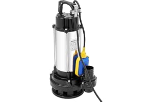 Avfallsvattenpump dränkbar pump 1,5 KW 36 000 L/H rökvatten rostfritt stål avloppsvattenpump brunnspump trädgårdspump