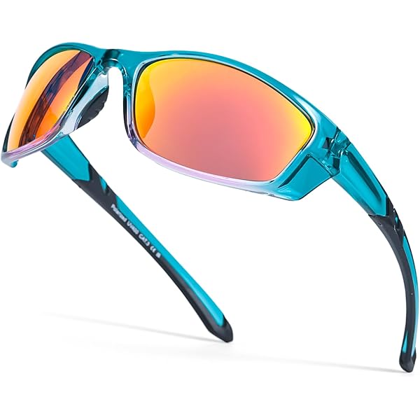 NACHLYNN 2 Pack Polarized Sport Sunglasses For Men Women Cycling Fishing Running Shades