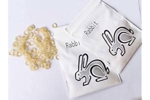 SMILEORTHO Ambra 3/16 Denti elastici dentali Spazio vuoto Elastici ortodontici 2,5 OZ Forza leggera (2 sacchetti = 200 pezzi)