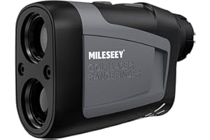 MiLESEEY Télémètre Golf 660Yards/600M,Précision ±0,5m,Grossissement 6X,Télémètre de Golf avec Pente,Flag-Lock avec Vibration,Batterie Gratuite,Manuel d'utilisation