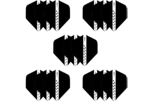 CyeeLife Paquete de selección Plumas de Dardos Estándar - 5 Juegos por Paquete (15 vuelos en Total)