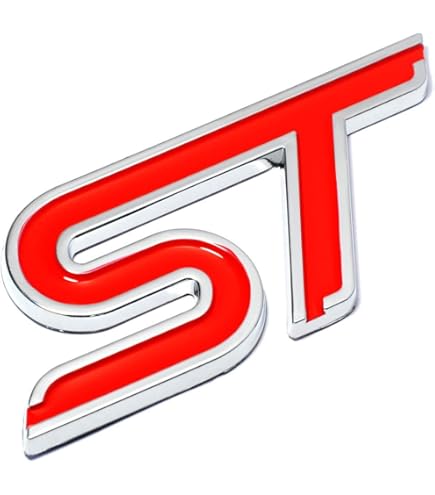 3D Metal ST Logo Car Steering Wheel Emblem For Ford Focus 2 3 K2 MK3 MK7 Fiesta Kuga Puma Explorer Edge ST Sticker Accessories - 34