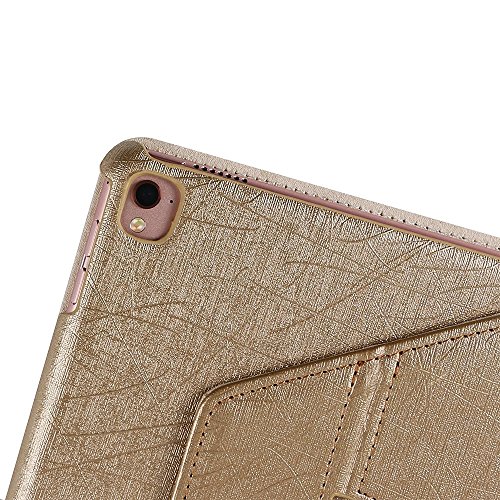 iPad Pro 9,7 Tastatur Gase boriyuan [Neue Abnehmbare Version] magnetisch Abnehmbare versteckte Wireless Bluetooth Tastatur muti-angle Folio 360 Grad drehbar Ständer Smart Flip Case Cover Für ipad Pro 24,6 cm 2016 - 8