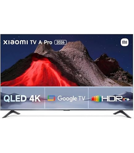 Xiaomi TV A Pro 55 2025, 55 inch, 4K, HDR, QLED, Quantum Dot
