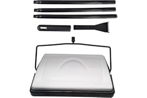 IZSOHHOME IZSOHOME Neue Kehrmaschine Teppich Kehrmaschine Haushaltsreinigungszubehör, geeignet für Teppich Reinigungswerkzeuge（silbrig）