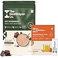 The Healthspan Co. 2 Weeks Weight Management Package For Men & Women | Gut Nourishing Meal Replacement Shake 425Gm Belgian Chocolate And Probiotic (3Gm X 15 Sachets), Orange | No Added Sugar