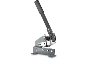 VEVOR Handspakssax, 155 mm, plåtsax, slagsax med solid stålram, stålplåtssax med förlängt handtag för skärning av stål, koppa