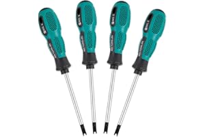 Kaimeilai Cacciavite a forma di U, set di cacciaviti magnetici da 4 pezzi, utensile manuale con punta a U tipo CRV, set di cacciaviti CR-V per elettrodomestici