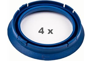4 x pneugo! Anelli di centraggio per cerchi in alluminio 74.1 mm - 57.1 mm
