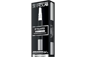 Dermolab - Lip Plumper, Trattamento Rimpolpante Labbra Effetto Filler con Acido Ialuronico, Gatuline Intense MB, e Maxi Lip per Labbra più Carnose, Idratate e Morbide, 50ml