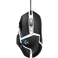 Logitech G502 HERO Gaming-Maus Special Edition mit HERO 25K DPI Sensor, RGB-Beleuchtung, Gewichtstuning, 11…