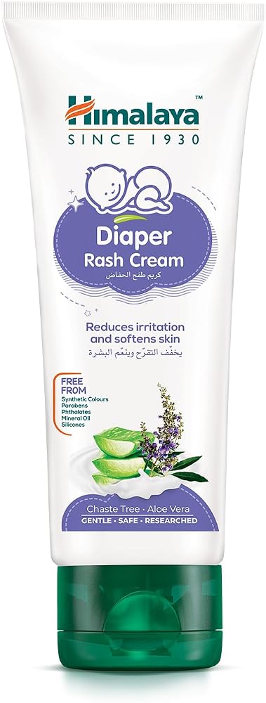 Himalaya Bebek Pişik Kremi 100 ml | Kızarıklık ve Tahriş Azaltıcı | 5 Yapraklı Hayıt Ağacı & Aloe Vera | Paraben, Silikon, Sentetik Renklendirici İçermez