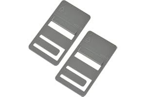 GYOFFULL RV Refrigerator Airing Device Door Prop Clips to Prevent Build Up and Odor Compatible with Dometic Models DM26XX, DM28XX RV Fridge Door Prop Open Parts-2PACK