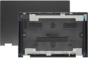 NBFIXER 5CB0Y85294 LCD-Rückabdeckung, Ersatz für Lenovo Ideapad Flex 5-14IIL05 81X1 5-14ARE05 81X2 5-14ITL05 82HS 5-14ALC05 82HU (grau)