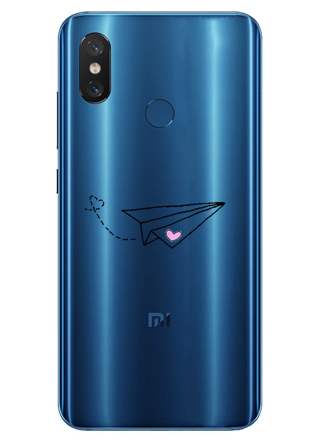 Oihxse Transparente Silicona Case Compatible con Mi 9 SE Funda Suave TPU Protección Carcasa Moda Dibujos Animados Divertida Diseño Ultra-Delgado Cubierta