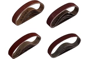 LIHUACHEN Aiguiseur de couteaux électrique de 1,9 x 30,5 cm avec bande de ponçage flexible pour couteau et aiguiseur d'outils