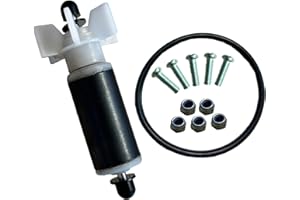 JZSMY Impeller with Sealing Rings and Screws for Intex Pure Spa Impeller Suitable Model Type SSP-H-10-2 SSPH102 SSP-H-20-M & SB-20M 403M 401M and 637R, Pure Spa Hot Tub Pump Impeller with Shaft and Bushes