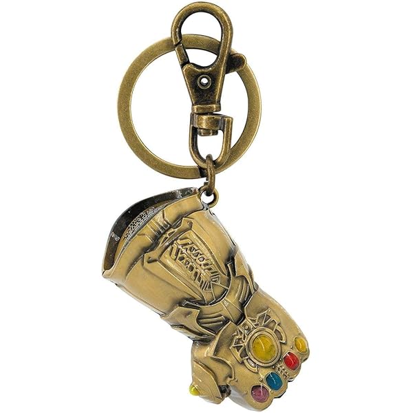 Porte-clés Marvel Iron Man Head En Métal Coloré - Figurine Iron Man - Cadeau Fan Avengers - 5cm