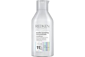 REDKEN - Après-Shampoing Réparation Profonde pour Cheveux Très Abîmés & Secs - Transformation Capillaire Immédiate - Complexe de Soin Bonding À L’Acide Citrique - Acidic Bonding Concentrate - 300ml