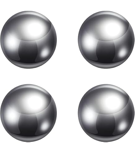 QUARKZMAN Edelstahl Kugeln 25mm – 2 Stück Präzisionskugeln Aus 304 Edelstahl | Für Lager, Ventile & Heimwerkerprojekte